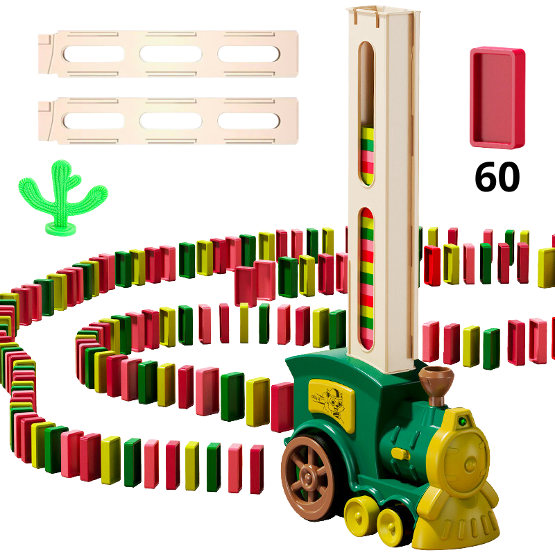 AutoDomino - Tren dispensador automático de fichas de domino