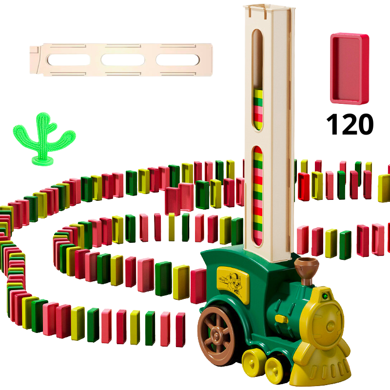 AutoDomino - Tren dispensador automático de fichas de domino