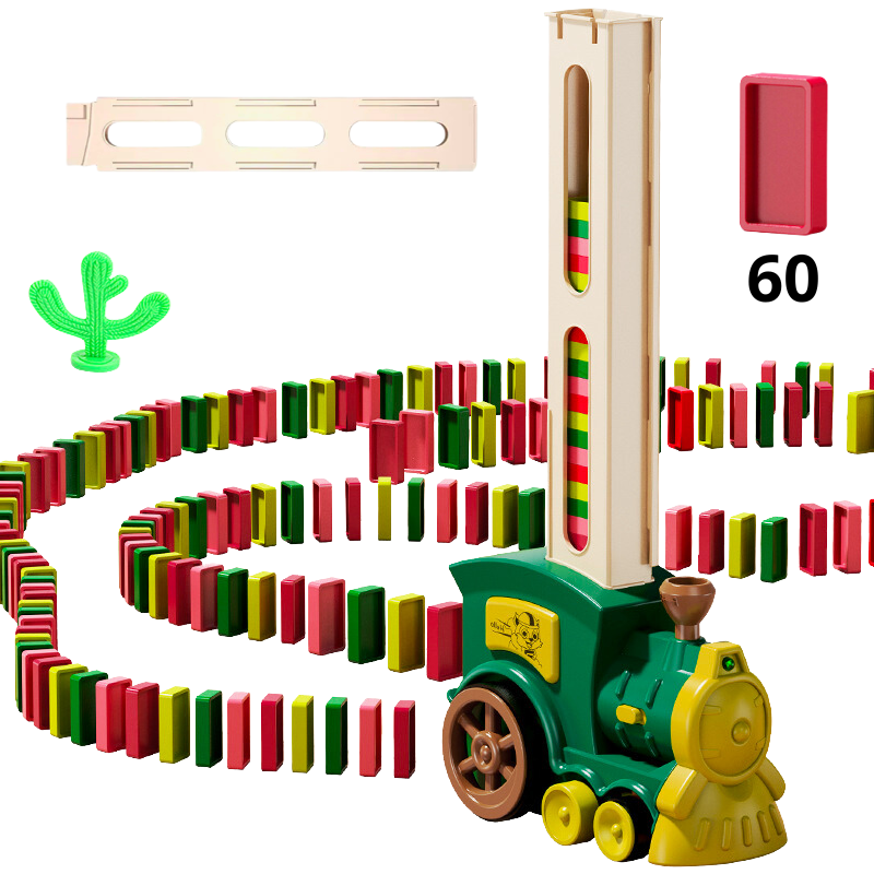 AutoDomino - Tren dispensador automático de fichas de domino