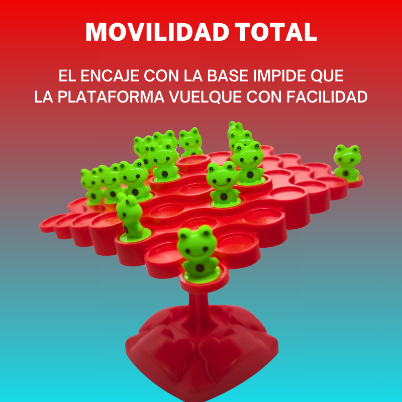 Las 50 Ranas Locas - Juego de equilibrio