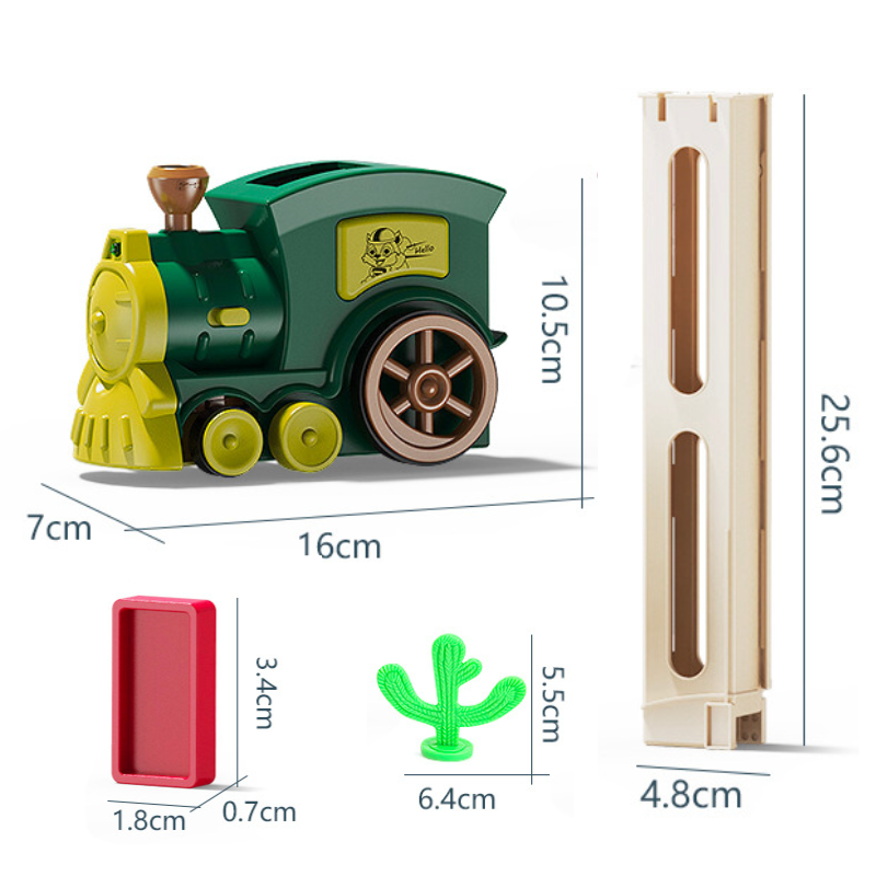 AutoDomino - Tren dispensador automático de fichas de domino