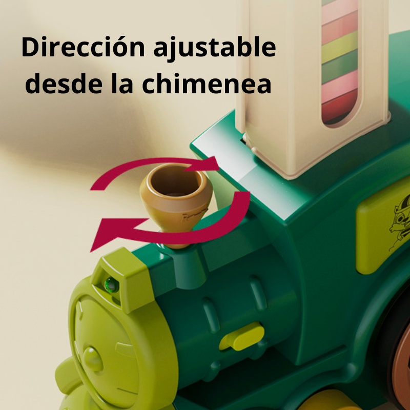 AutoDomino - Tren dispensador automático de fichas de domino