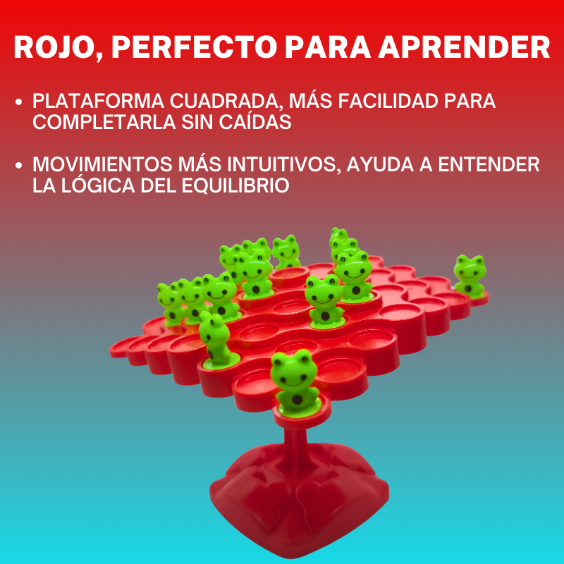 Las 50 Ranas Locas - Juego de equilibrio