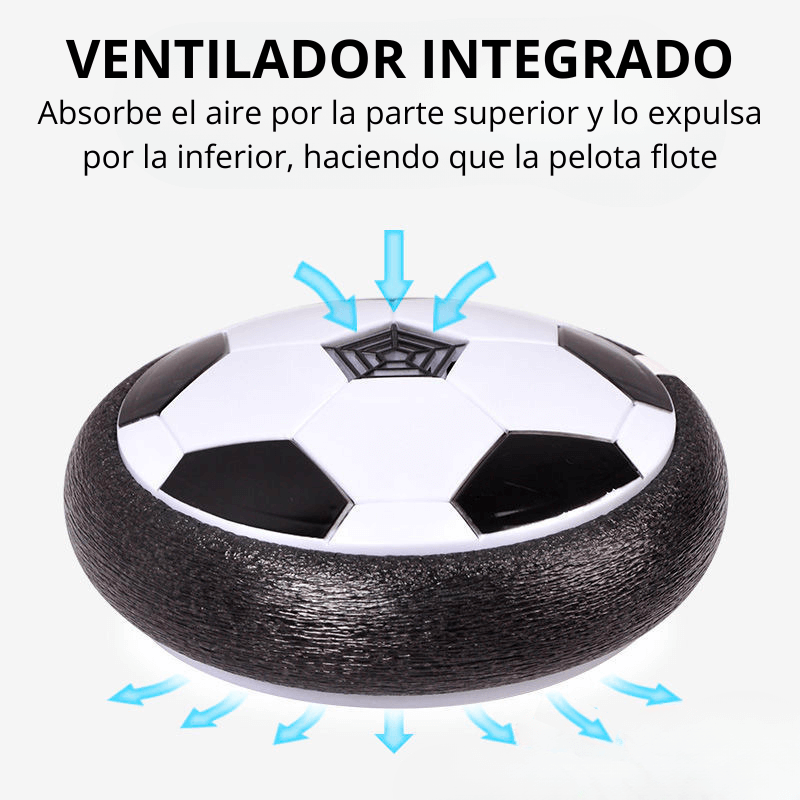 Bola Flutuante - Com duto de ventilação, luzes LED e exterior acolchoado