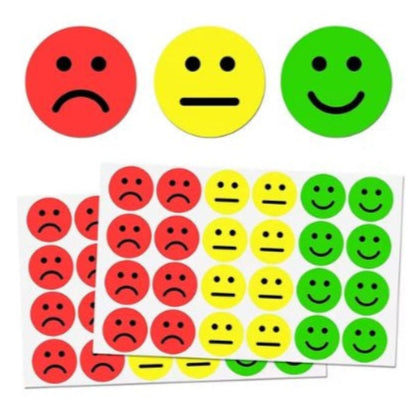 Reinforcement or decorative stickers in different shapes