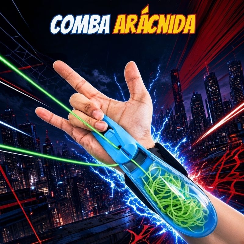 Comba Loca - Lanzador con 3m de cuerda luminosa para saltos y trucos