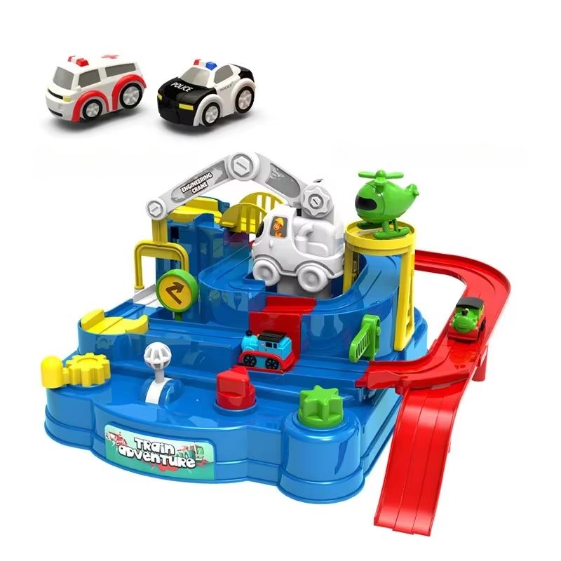 Circuito do carro gerenciável com alavancas