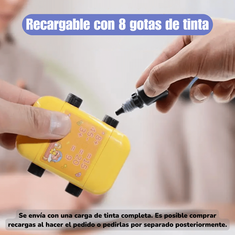Rodillo Matemático - Tiras de operaciones al momento