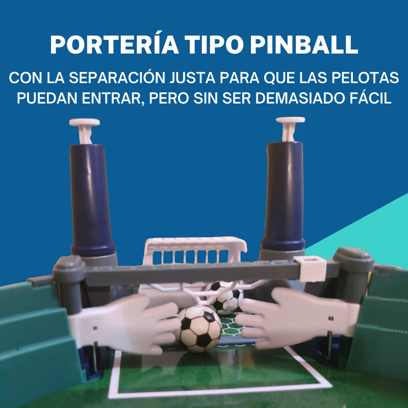 FURBITO - Campo de Fútbol 1vs1, juego de mesa tipo Pinball