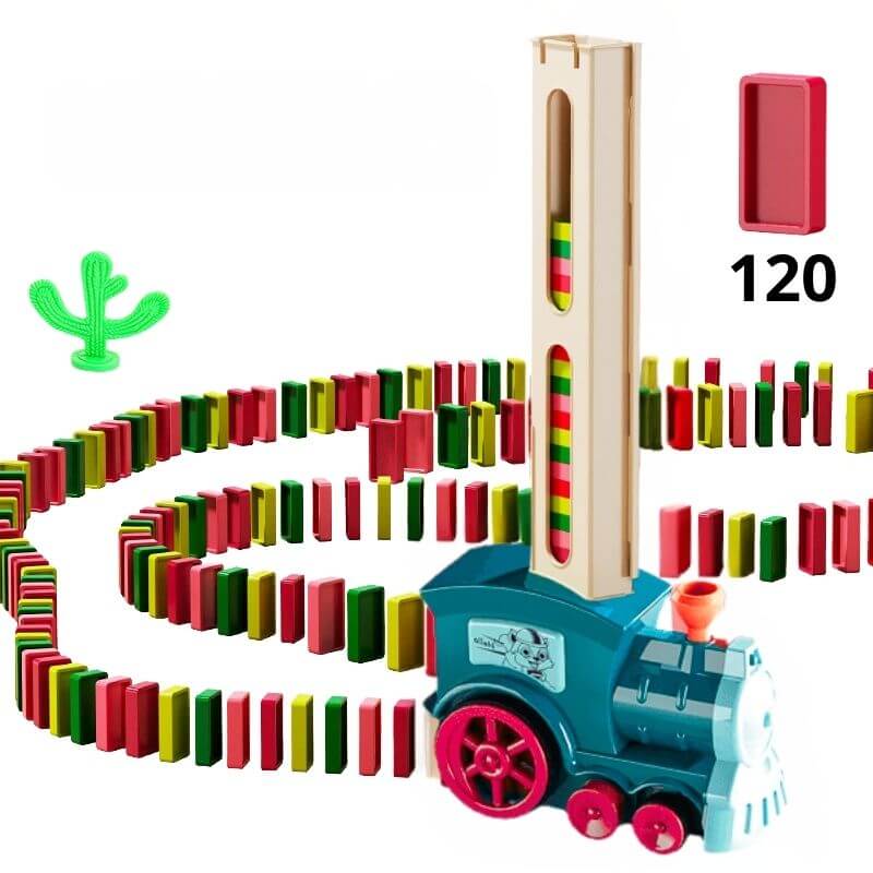 AutoDomino - Automatic domino dispenser train