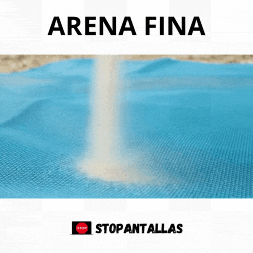 Anti-sand canvas for the beach