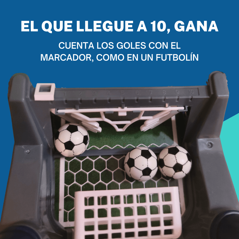 FURBITO - Campo de Fútbol 1vs1, juego de mesa tipo Pinball