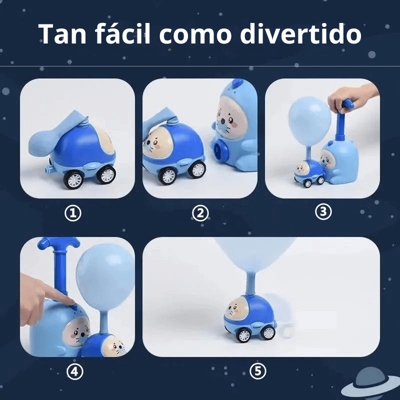 Sopla Globos - Juego de propulsión
