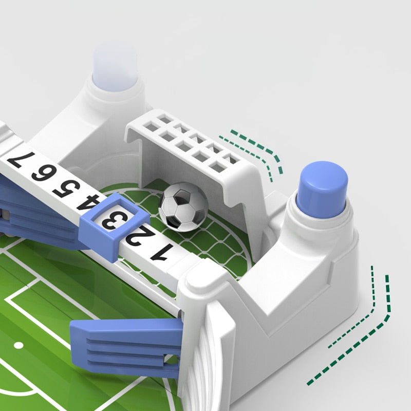 Mini Campo de Fútbol 1vs1 - Juego de mesa tipo Pinball 26 x 13 cm