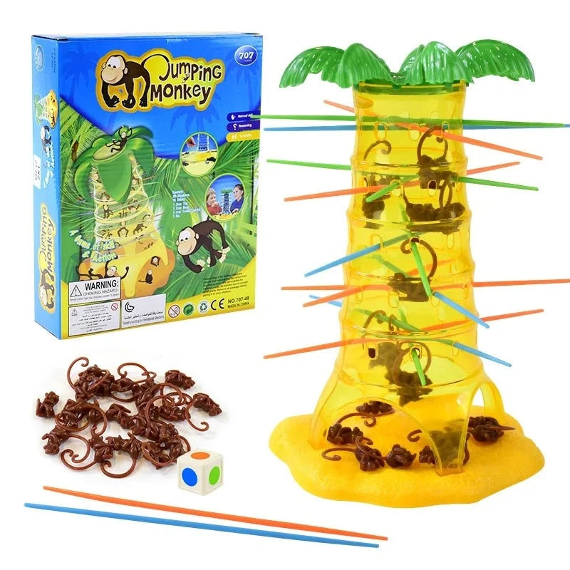 Monos Saltarines - Juego de mesa, desarrolla el pensamiento lógico