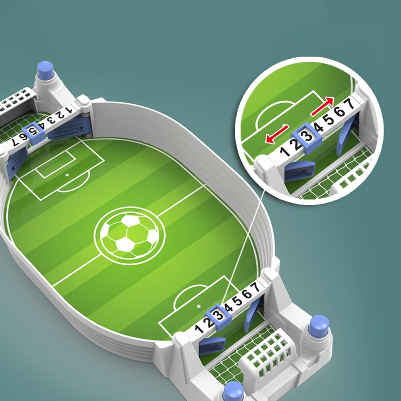Mini Campo de Fútbol 1vs1 - Juego de mesa tipo Pinball 26 x 13 cm