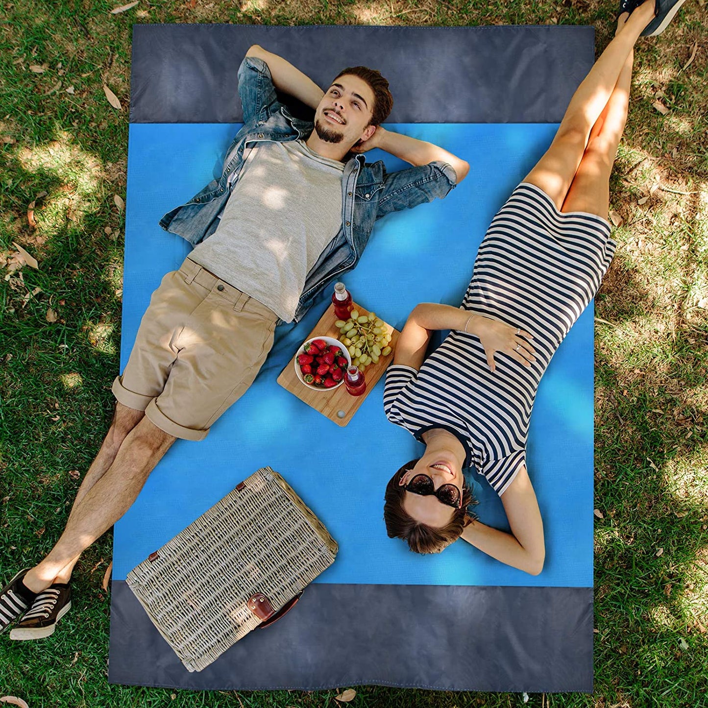 Anti-sand canvas for the beach