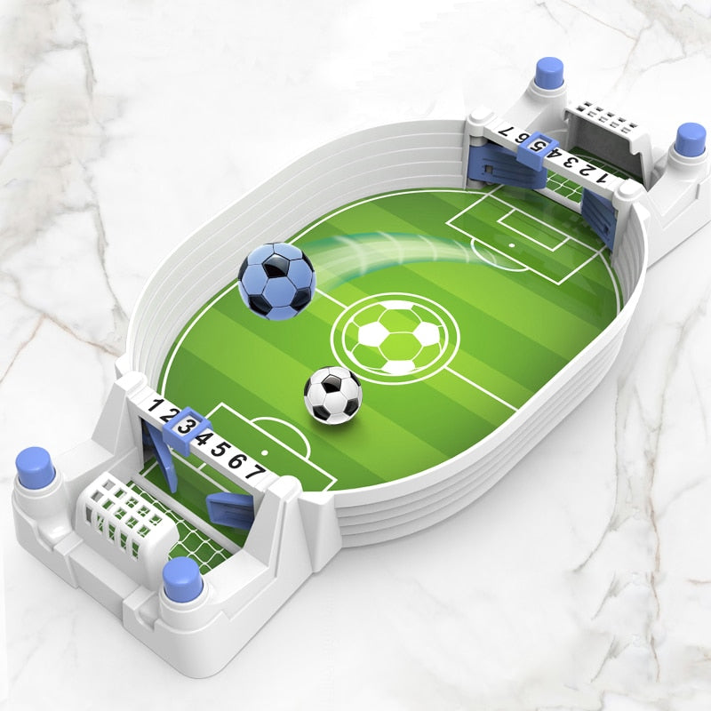 Mini Campo de Fútbol 1vs1 - Juego de mesa tipo Pinball 26 x 13 cm