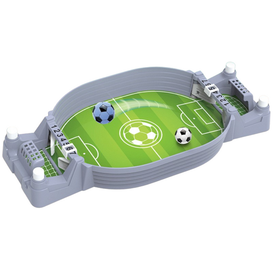 Mini Campo de Futebol 1vs1 - Jogo de tabuleiro tipo Pinball 26 x 13 cm