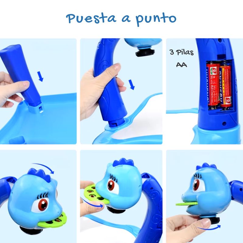 Tracing projector with whiteboard, markers, eraser and templates