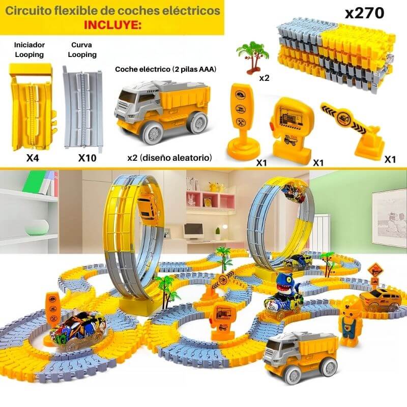 FlexiKart - Circuito flexible de coches eléctricos