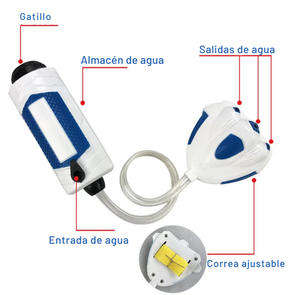 Pistola de água para boneca