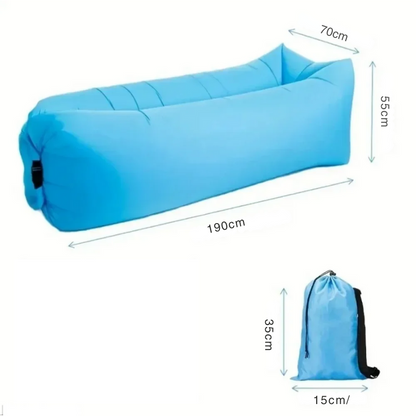 SOFÁCIL - Sofá inflable al instante de 190x70x55cm