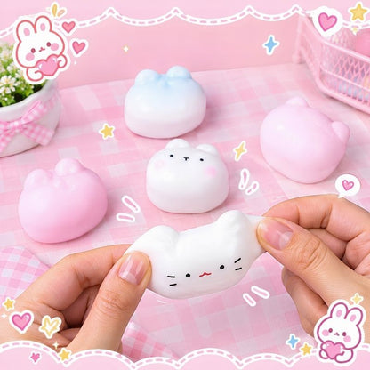 Fábrica de Squishies - Kit de manualidades con moldes, decoraciones y silicona líquida