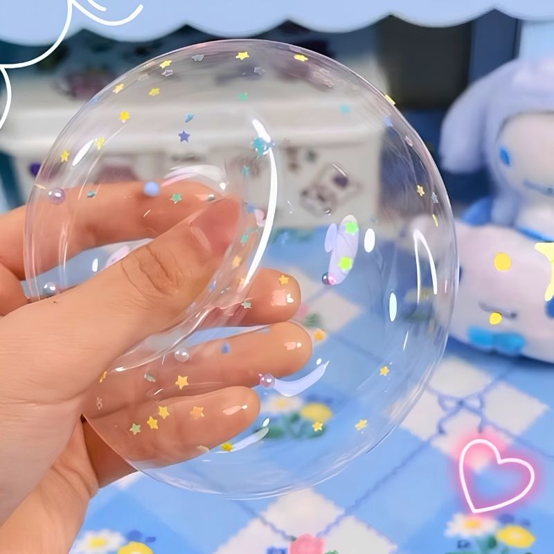 KIT de Inflables Squishy - Set de manualidades con decoraciones y 6m de cinta