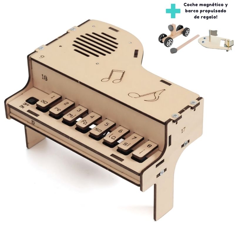 Utilidades Montessori - Experimentos funcionales de madera para fabricar en casa