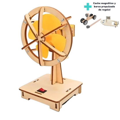 Utilidades Montessori - Experimentos funcionales de madera para fabricar en casa