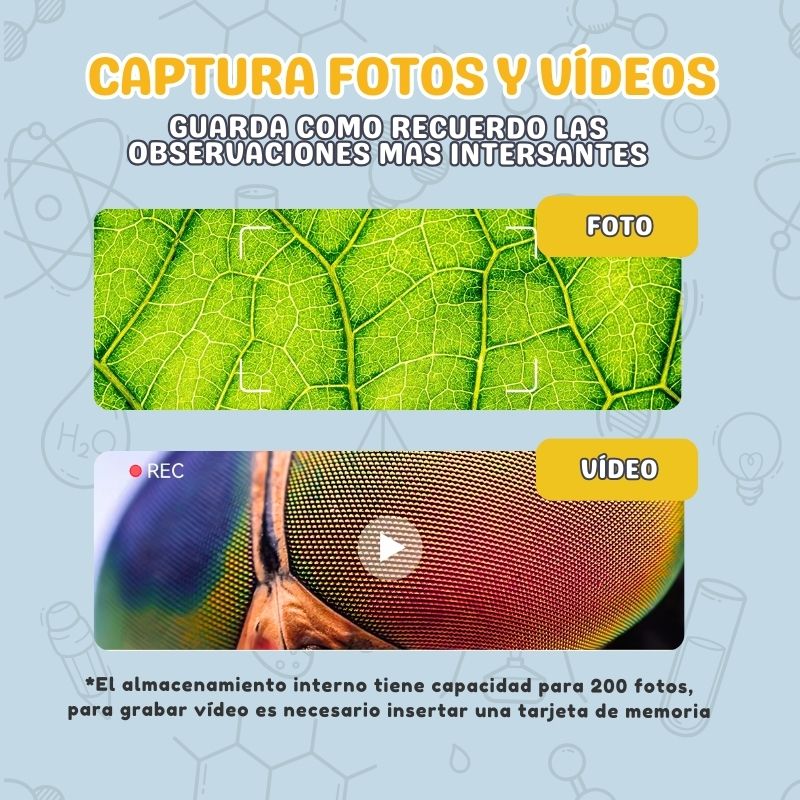 Microscopio Digital - Despierta el interés en la ciencia