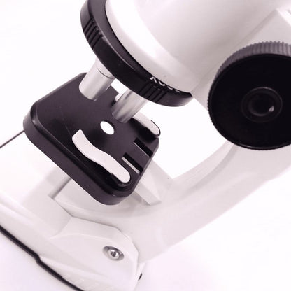 Microscopio de Iniciación - Con accesorios y aumento ajustable hasta x1200, despierta el interés científico