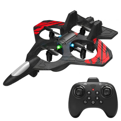 Dron de combate teledirigido - Avión acrobático preparado para choques con control remoto