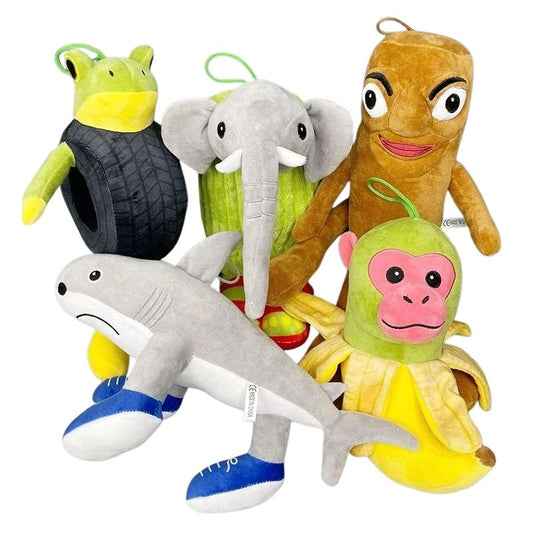 Peluches Brainrot 21-40cm - Tungtung Sahur, Tralarero Tralala, Ballerina Capuchina...