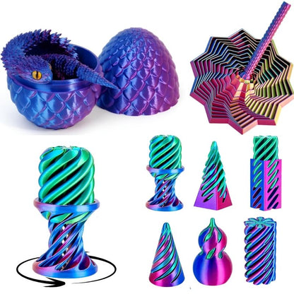 8 Juegos Sensoriales 3D - Con efectos visuales, satisfactorios y hechos con impresora 3D