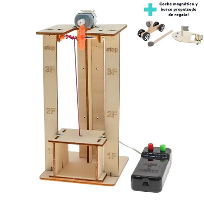 Utilidades Montessori - Experimentos funcionales de madera para fabricar en casa