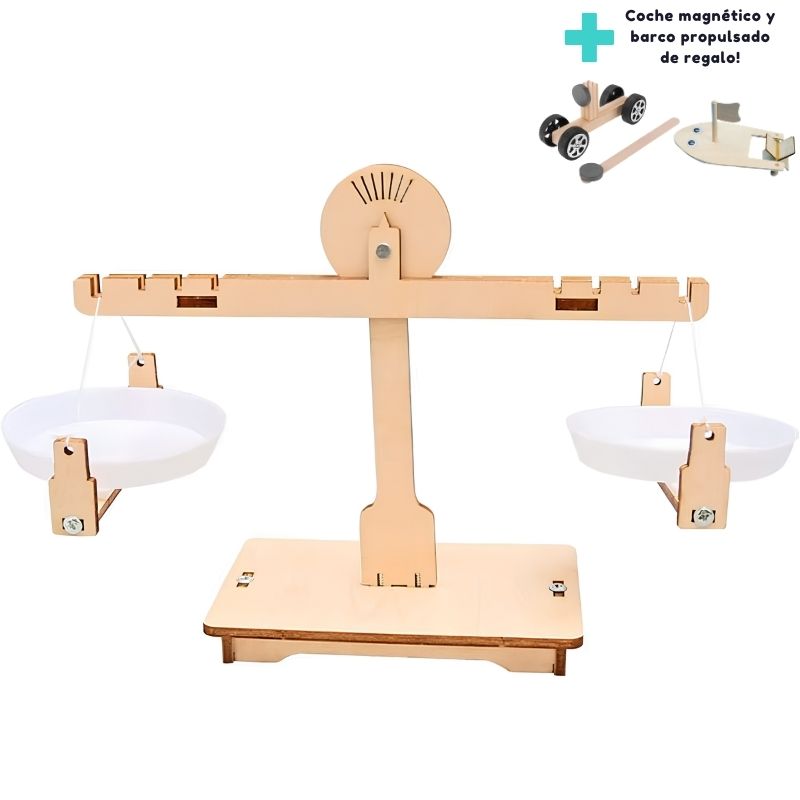 Utilidades Montessori - Experimentos funcionales de madera para fabricar en casa