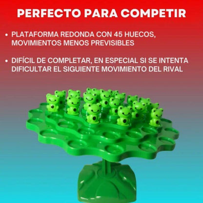 Las 50 Ranas Locas - Juego de equilibrio