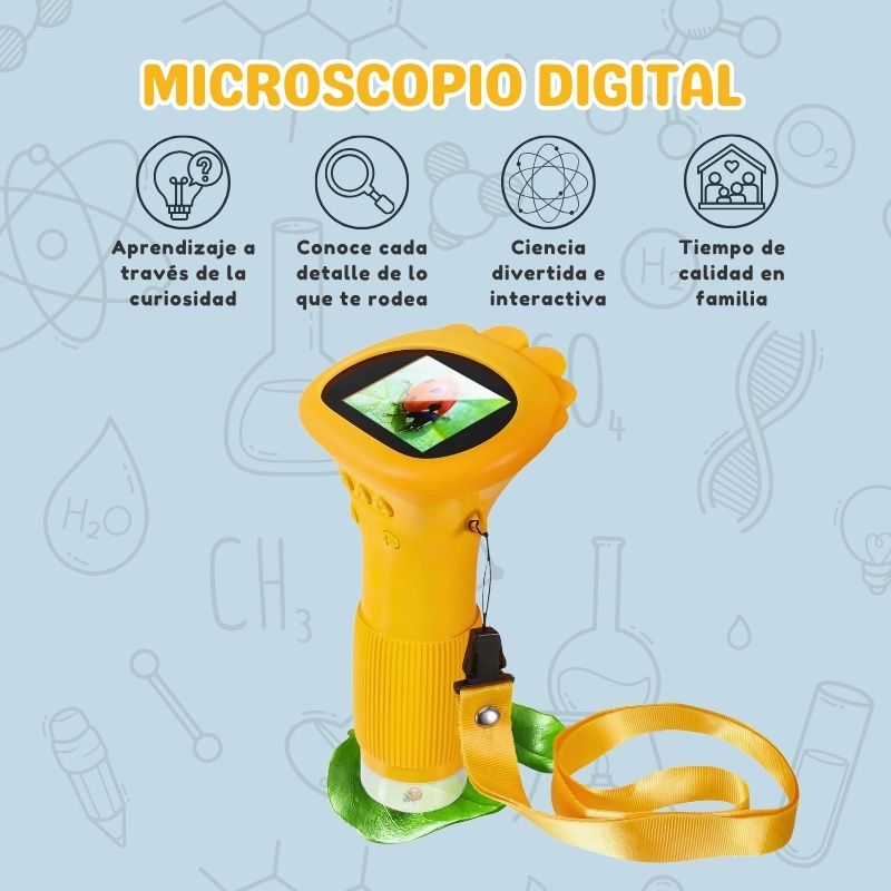 Microscopio Digital - Despierta el interés en la ciencia