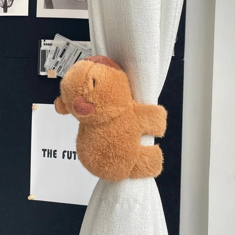 Capibara de Peluche con Mochila de Tortuga