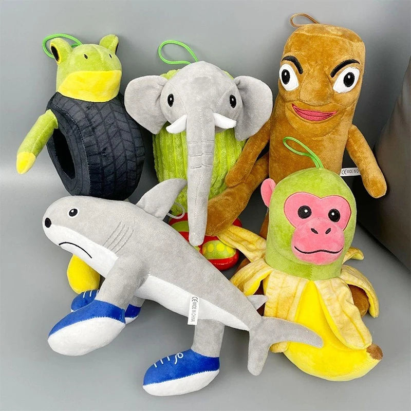 Peluches Brainrot 21-40cm - Tungtung Sahur, Tralarero Tralala, Ballerina Capuchina...