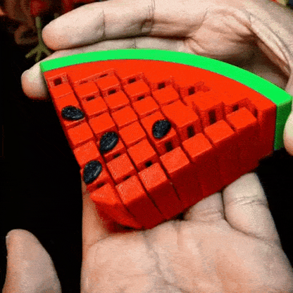 Comidas 3D - 6 juguetes sensoriales hechos con impresora 3D