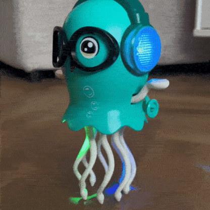 Medusa Bailarina - Con sensor de movimiento, luces y bailes satisfactorios