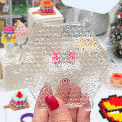 Perlas Mágicas - Kit de manualidades con 2200 perlas (15 colores) para crear sin límites