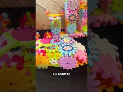 Feria Giratoria - Juego de construcción con engranajes y motor