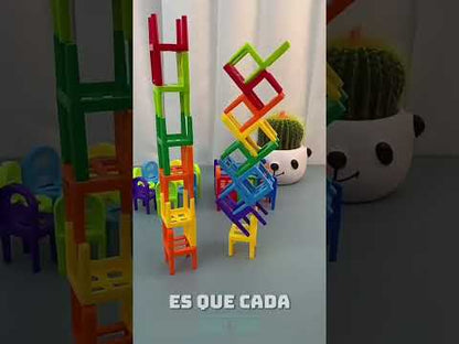 ApilaSillas - Juego de construcción y equilibrio con sillas