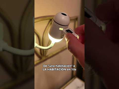 Proyector Espacial - Luz de noche USB con proyección HD a toda la habitación y 6 discos