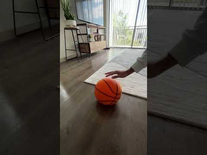 Silent foam basketball - Mimics the bounce of regulation balls