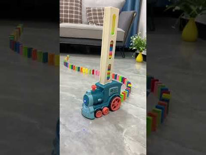 AutoDomino - Automatic domino dispenser train